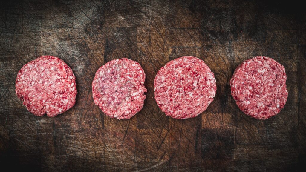 Lamb Burgers Hill Farm Finest